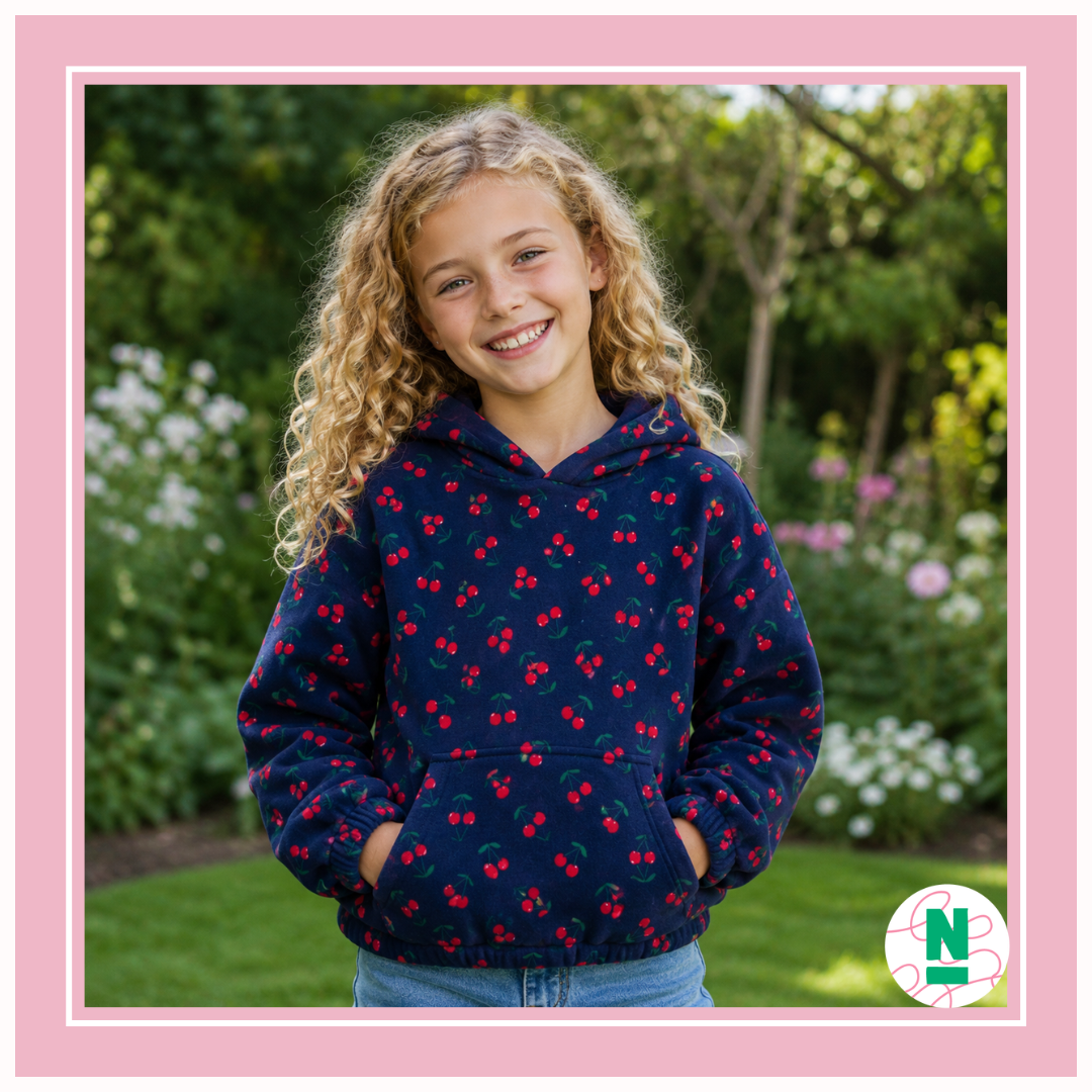 Make your own Polar fleece hoodie, kids school holiday class.