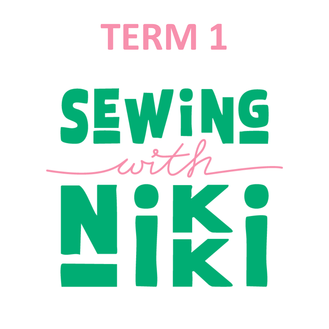 Term 1 sewing - Monday 4pm till 5.15pm