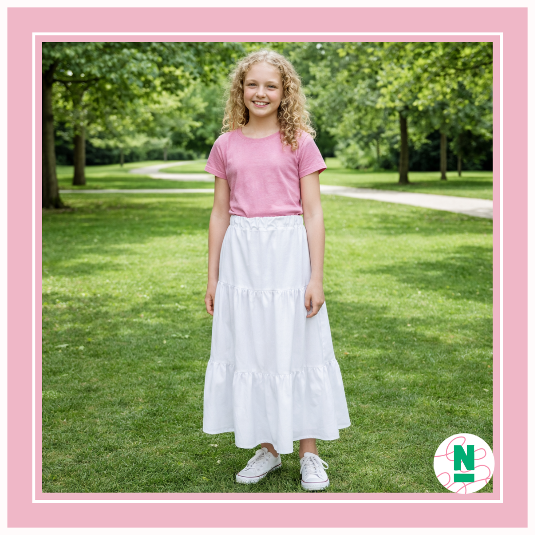 10th April  (Friday) - High school Maxi Skirt