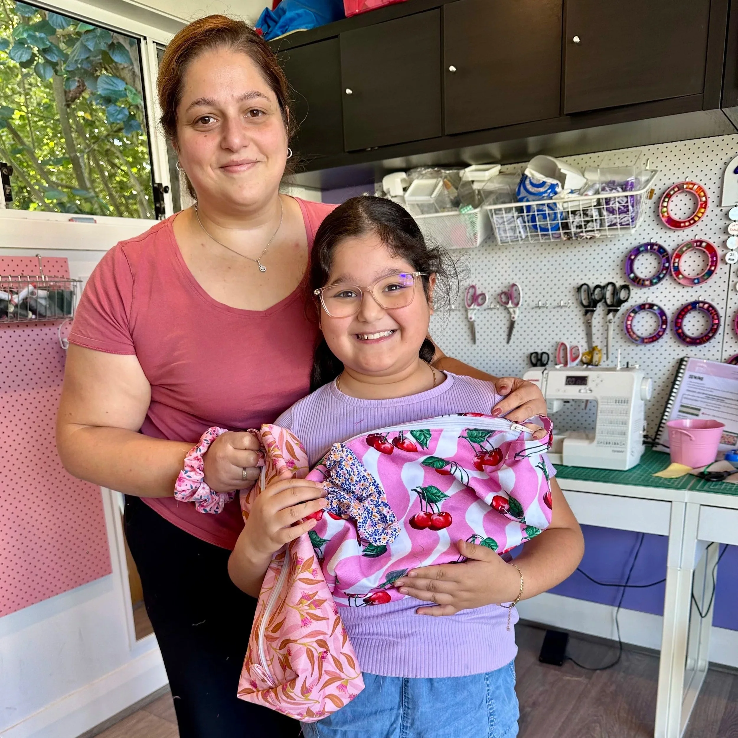 Mother-daughter sewing workshop Sydney