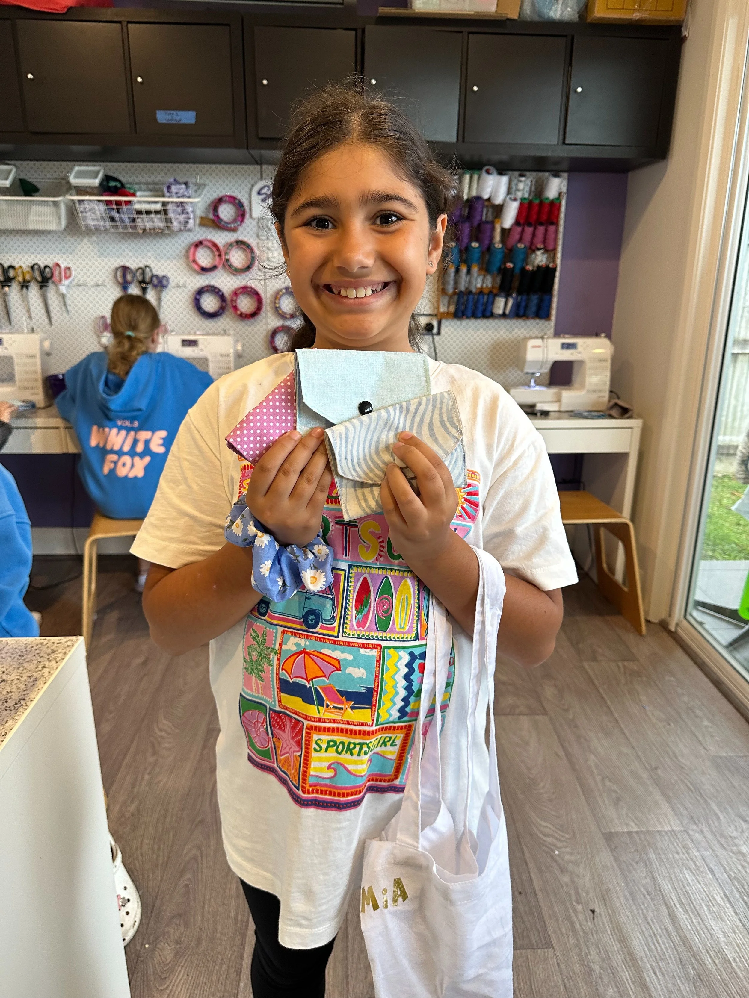 Kids can learn to sew in July