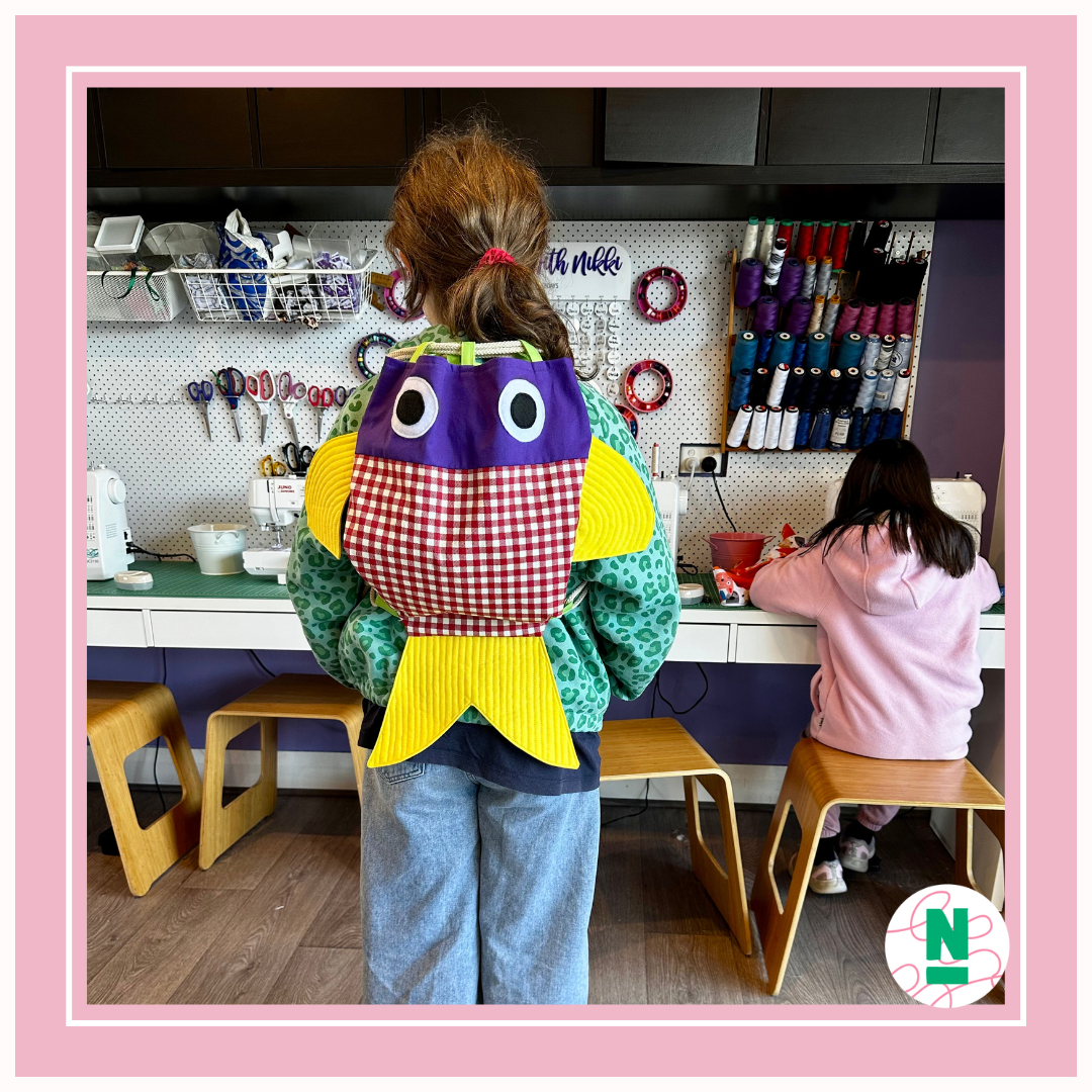 6th October  (Tuesday) - Fish Backpack workshop