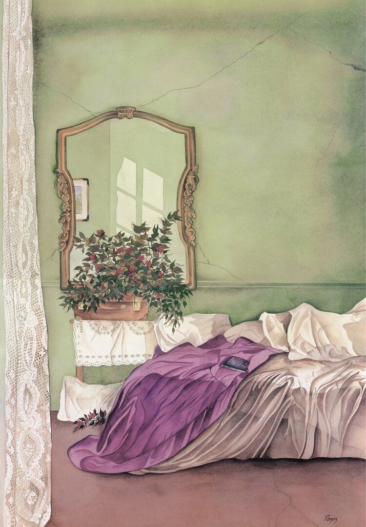 Sleeping Beauty 4.25" x 6"