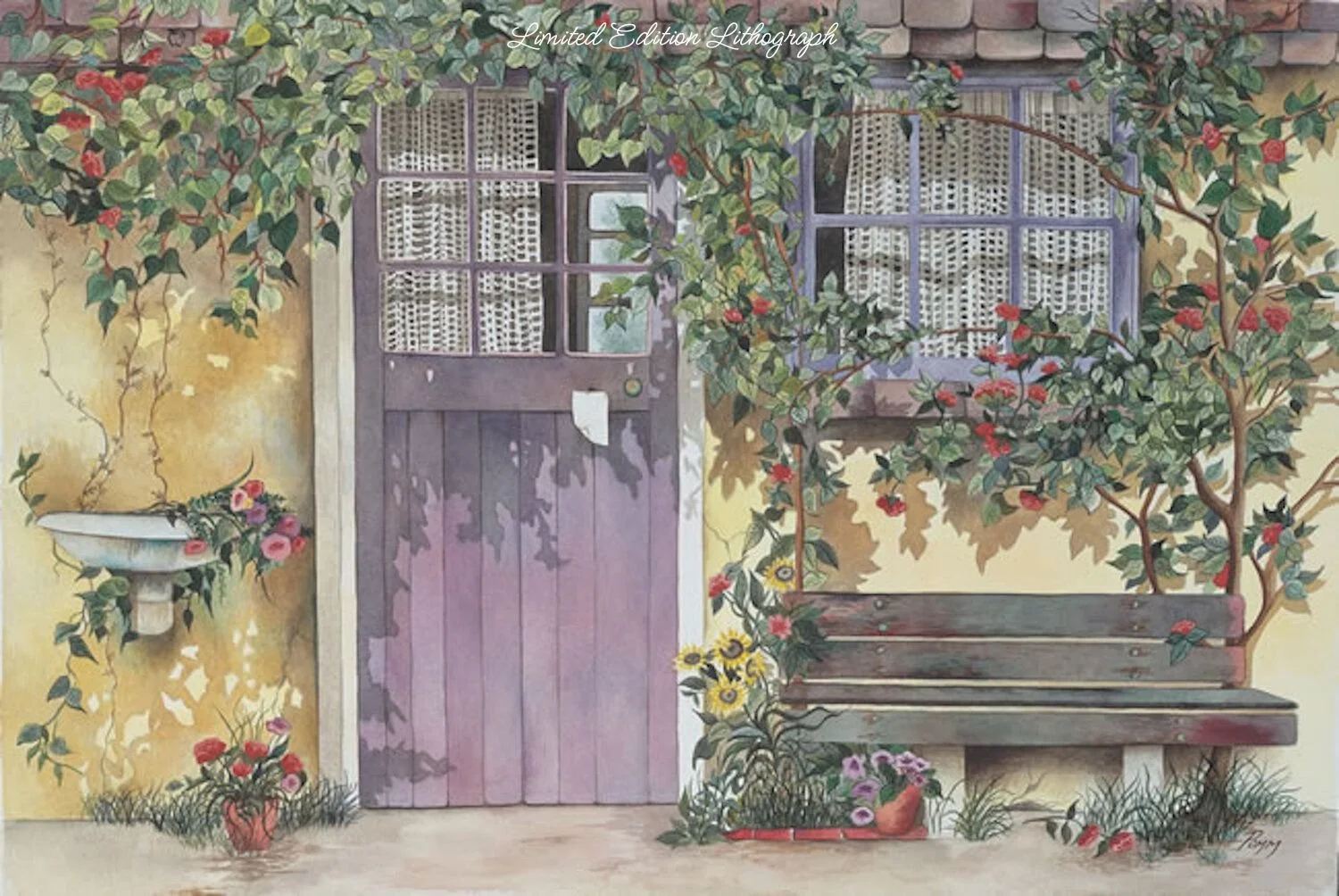 Lavender Cottage Limited Edition Lithograph.jpg