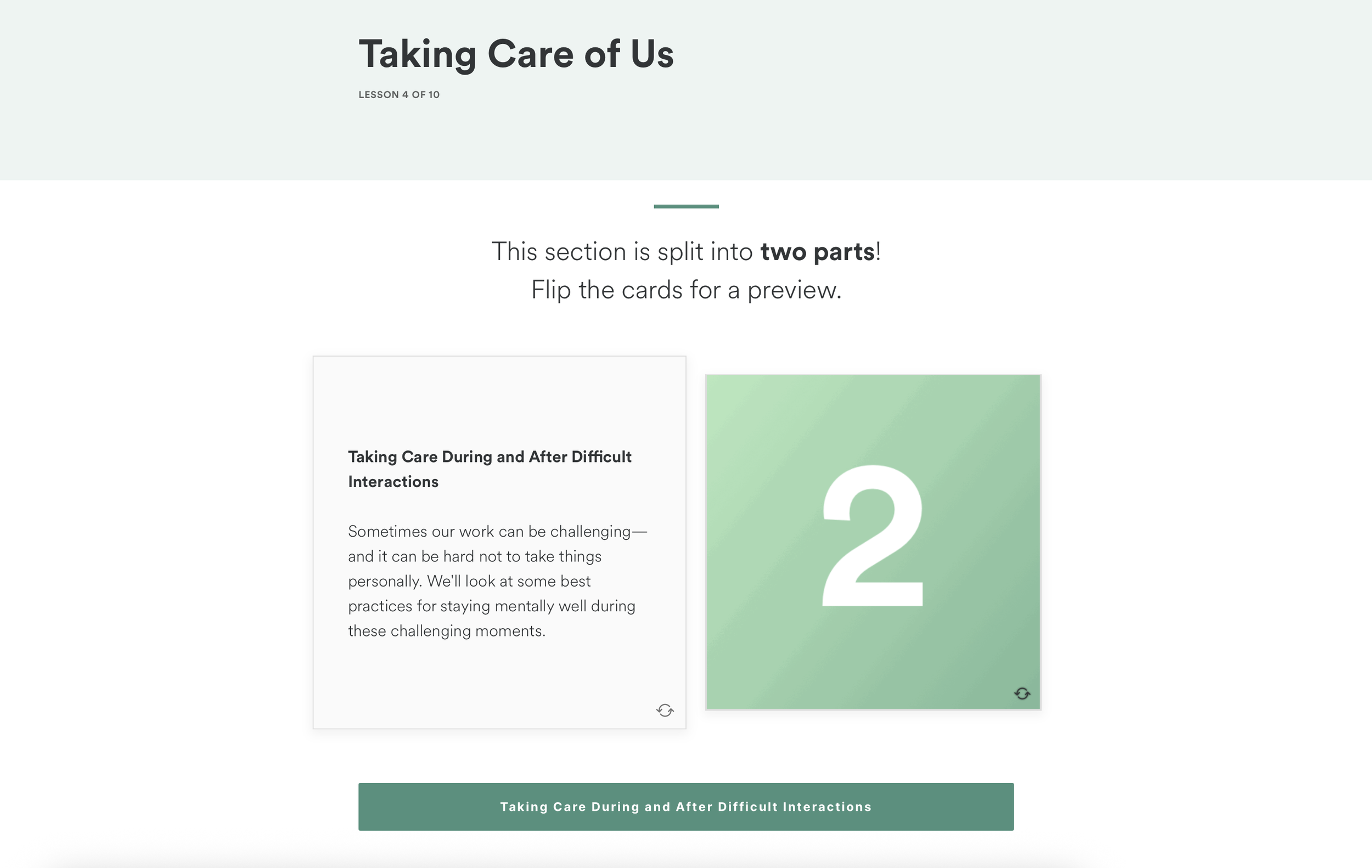 How we approach taking care of ourselves at work and in our everyday lives