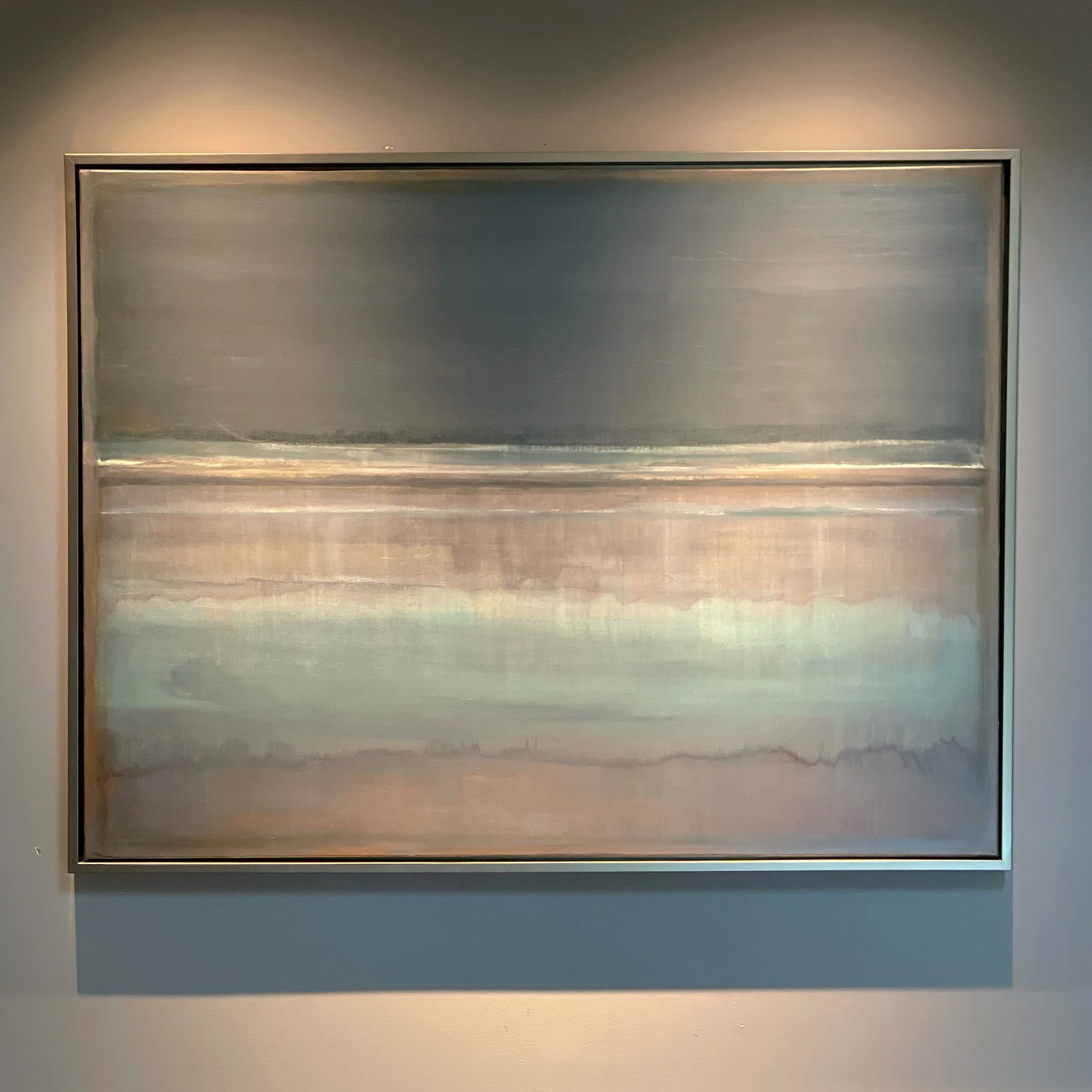 3 x 4 ft: acrylic, oil, and ink on canvas