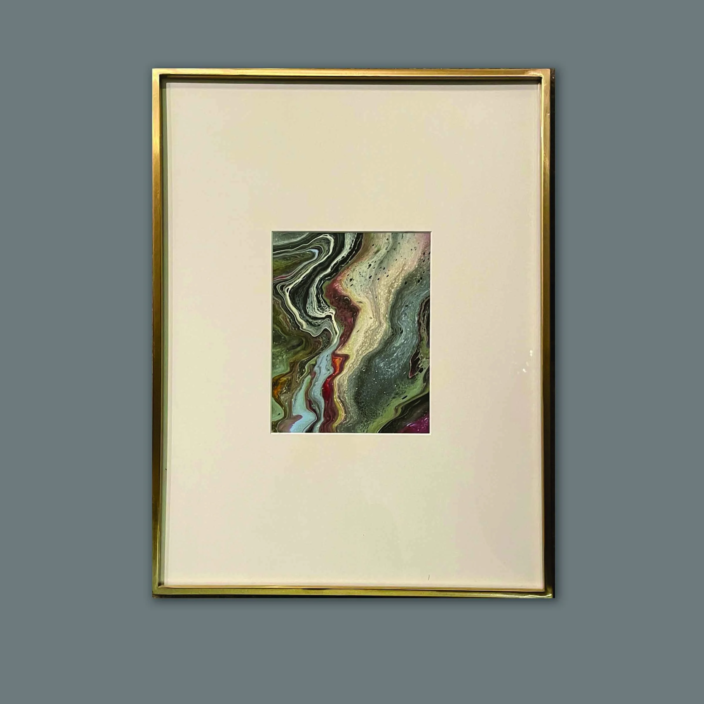 11 x 9 in Acrylic Fluid