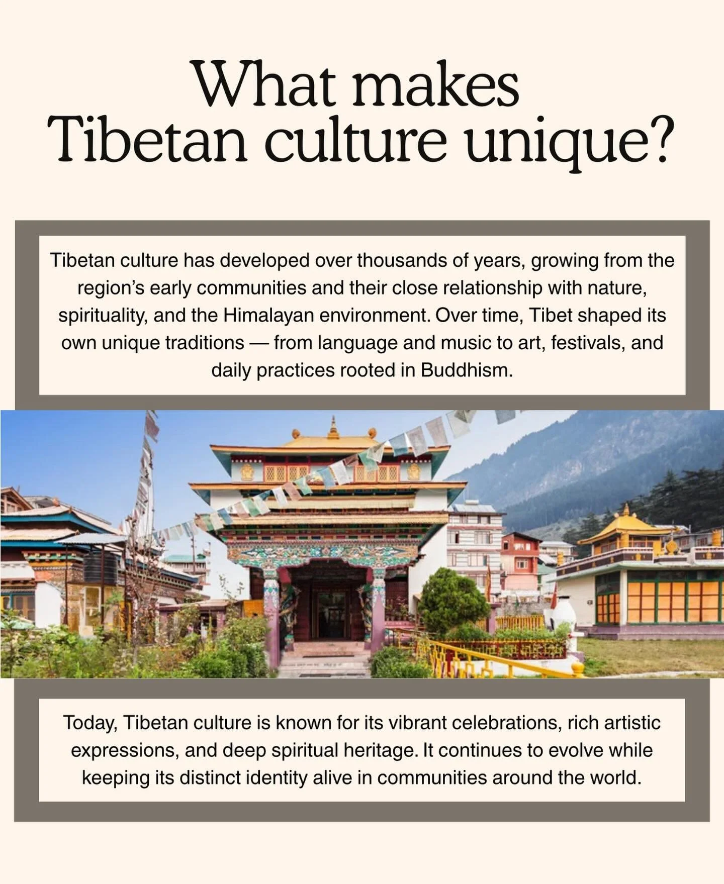 Happy Midweek! It&rsquo;s Culture Wednesday - Learn about the uniqueness of Tibetan Culture :) #nytsc #tibetan #tibetanservicecenter #tibetancenter #communitycenter #himalayan #nyc #queensnyc #queens #socialservice #communityservice #tibetan #tibetan