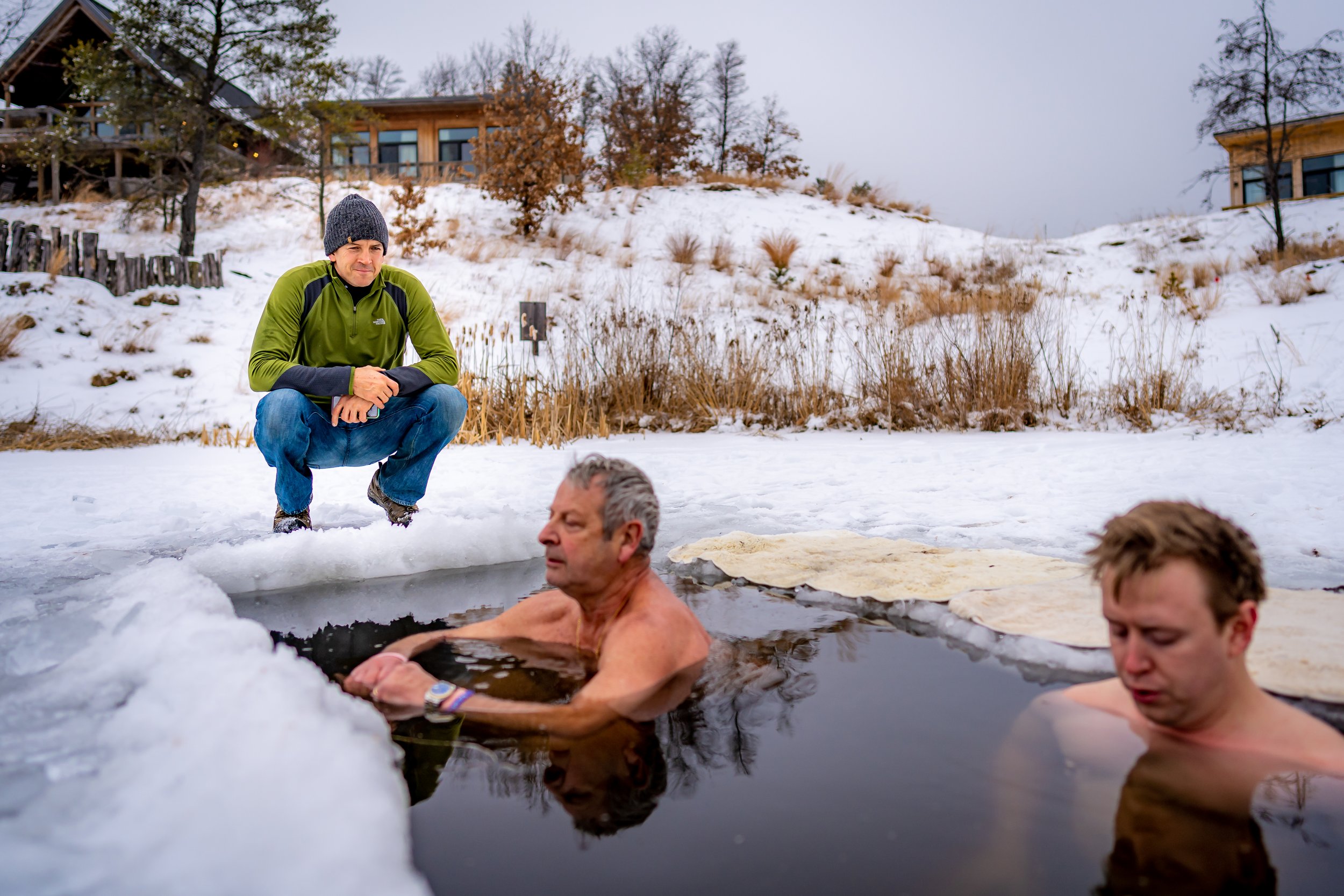 Visiting Wim Hof at his home 