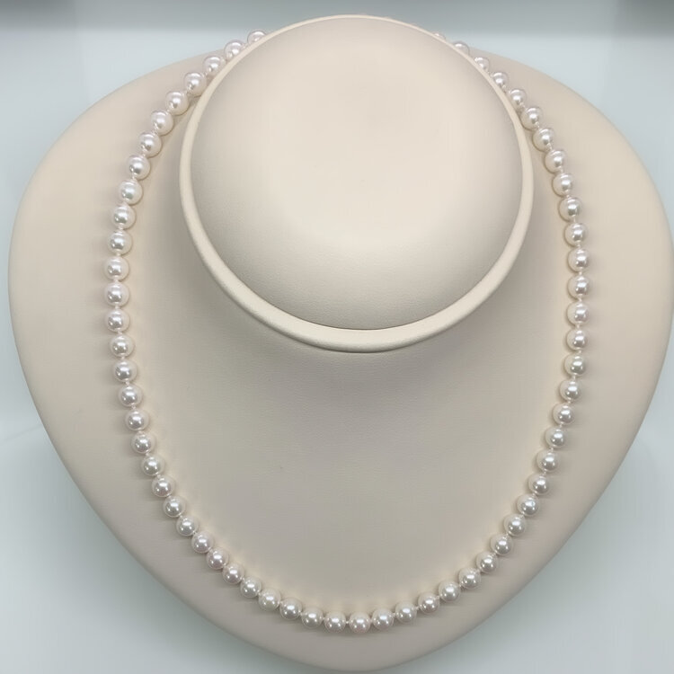 Baroque Blue Akoya Pearl Necklace – Gump's