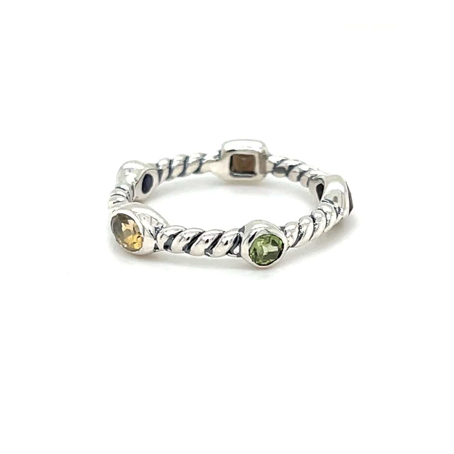 Peridot Garnet Amethyst  Watch New Battery Quartz Stretch Band A little sparkle for August hearts — Peridot, the stone of  main image 2