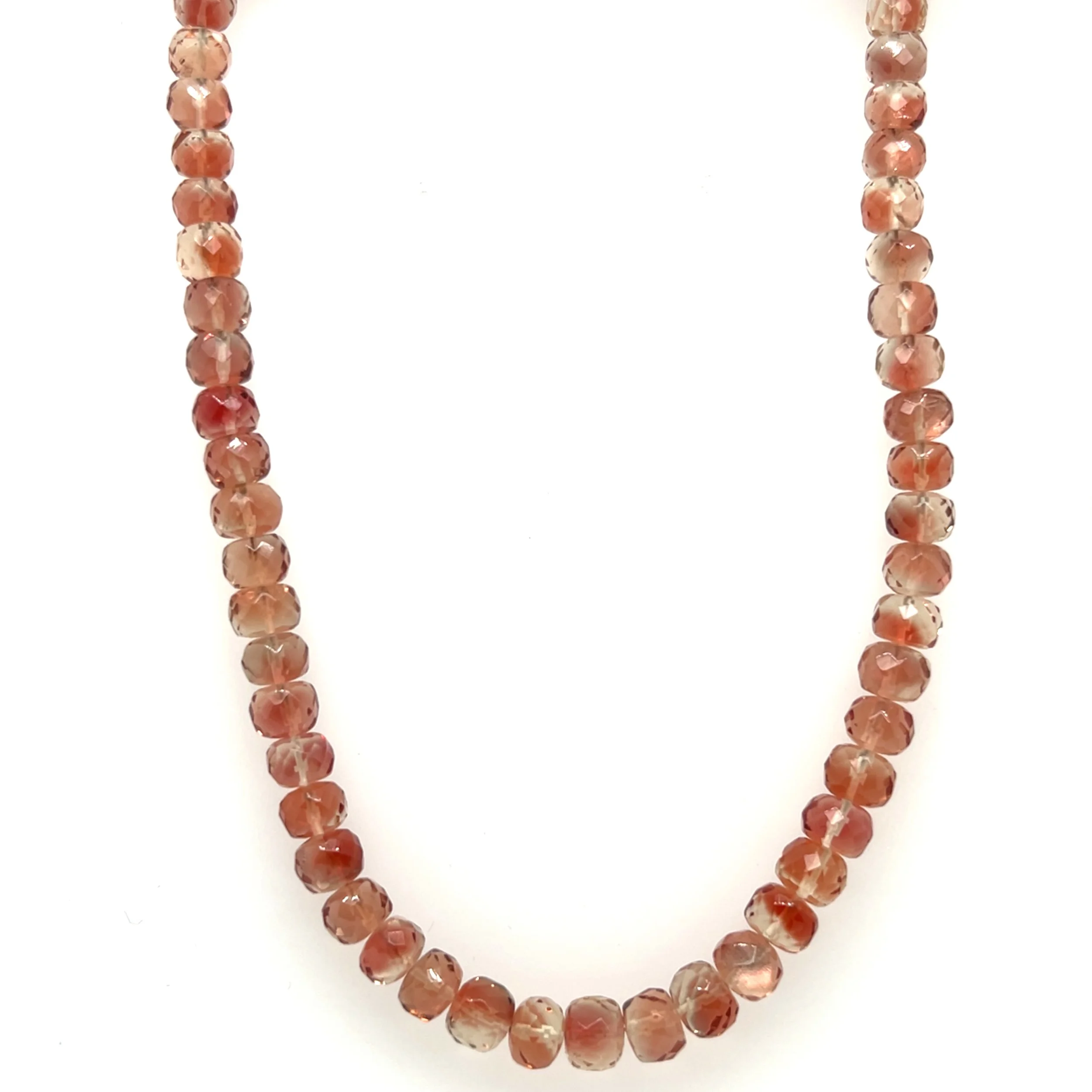 Sunstone Beaded Necklace