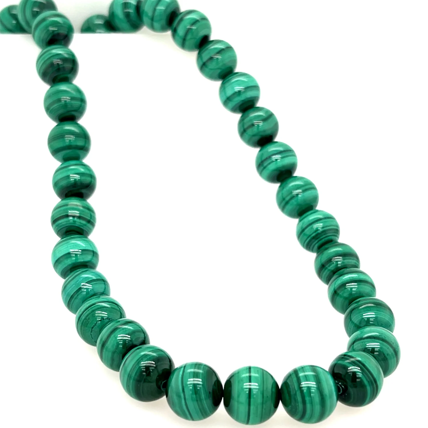 Malachite Beaded Necklace — The Gem Vault