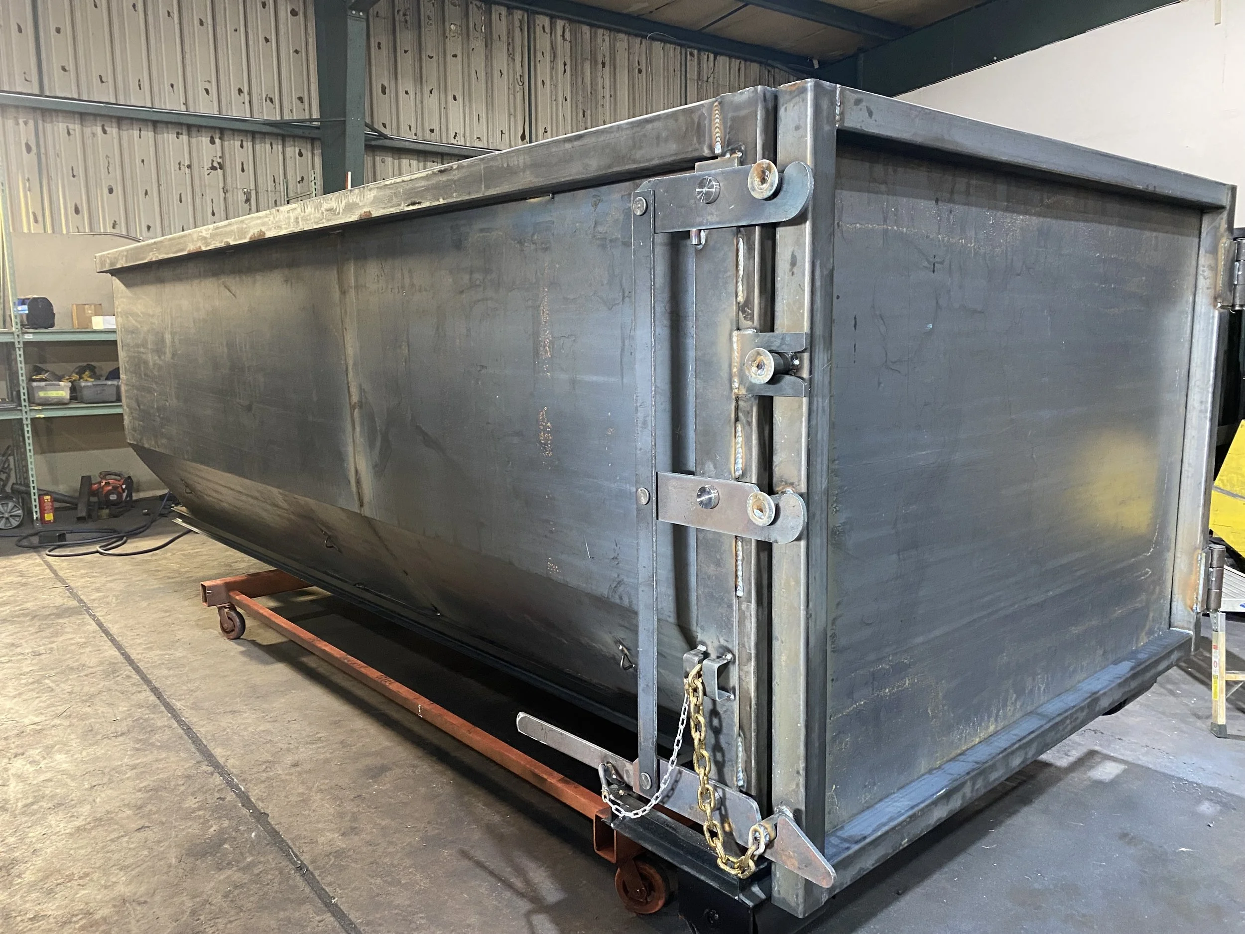 Hook Lift RollOff Dumpsters — Ozark Dumpster Manufacturing