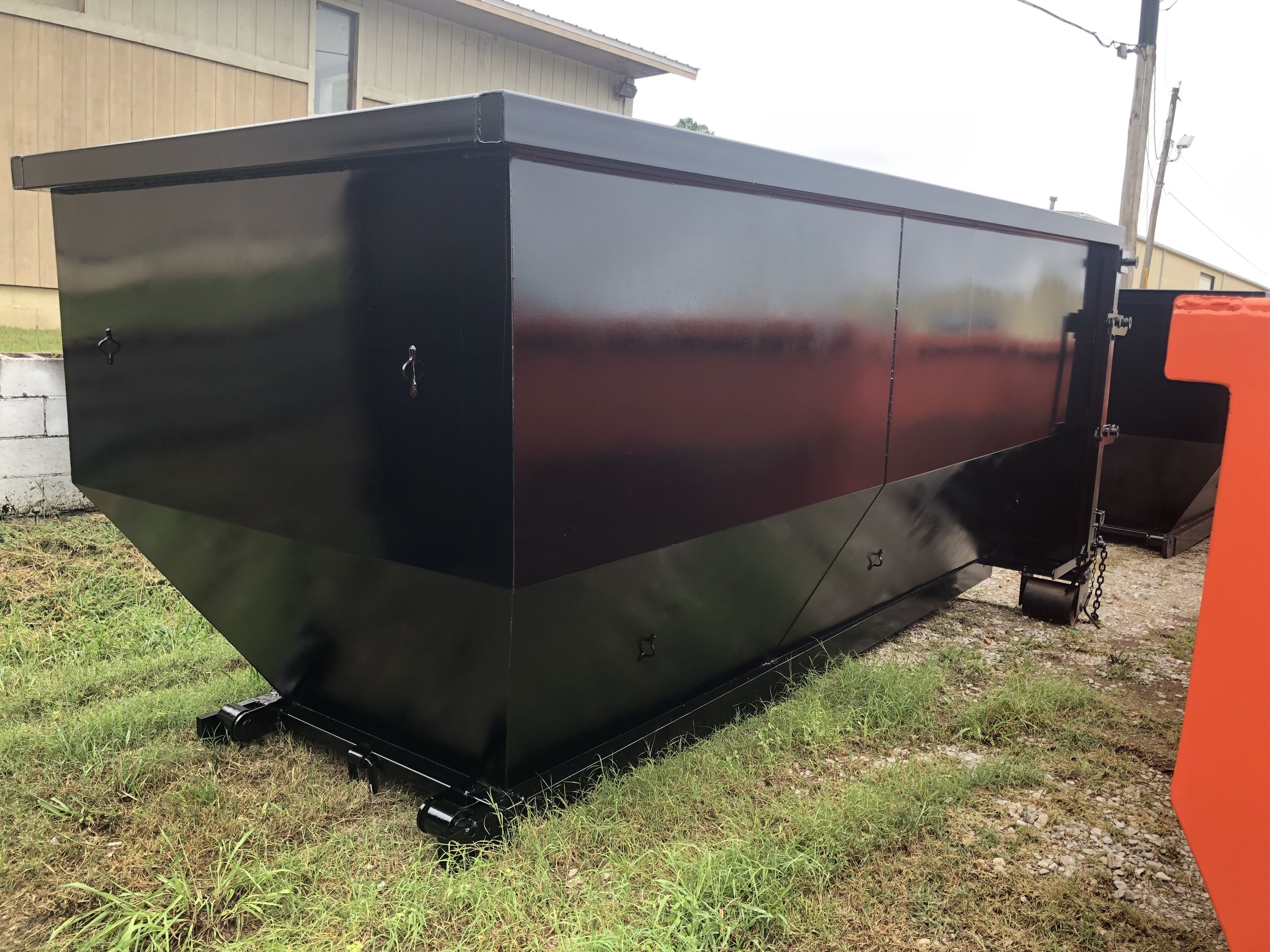 Load Trail RollOff Dumpsters — Ozark Dumpster Manufacturing