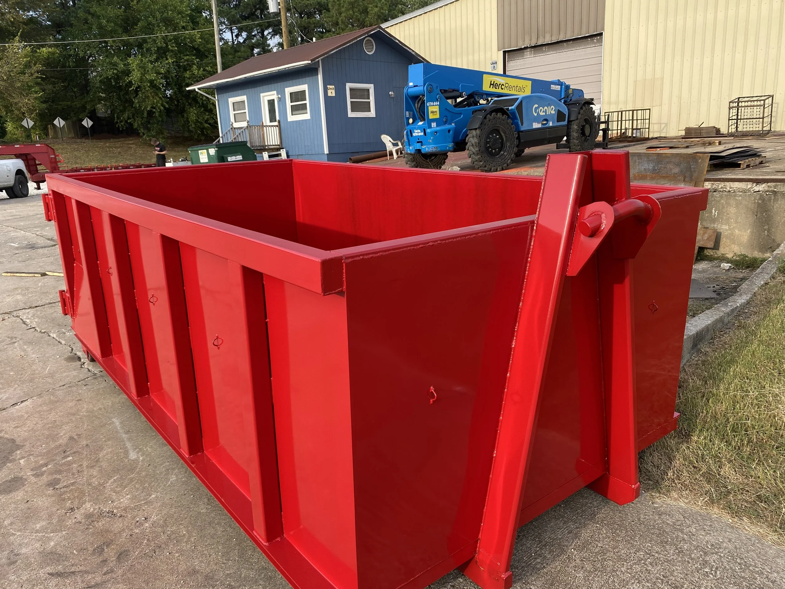 Hook Lift RollOff Dumpsters — Ozark Dumpster Manufacturing