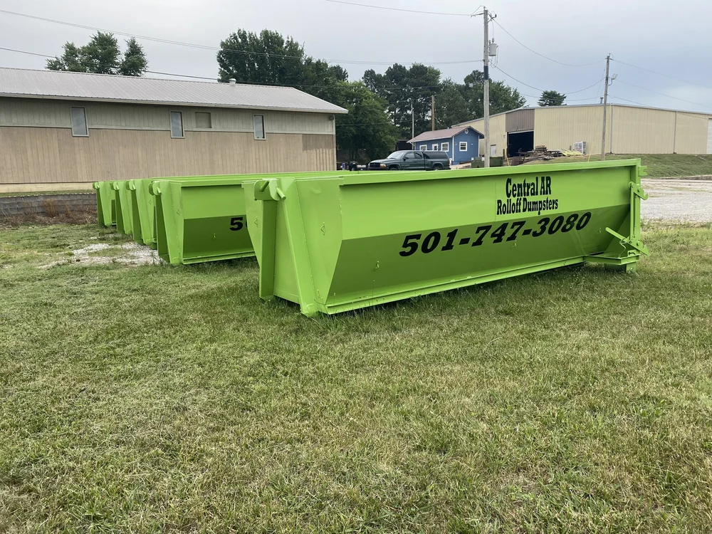 Hook Lift RollOff Dumpsters — Ozark Dumpster Manufacturing
