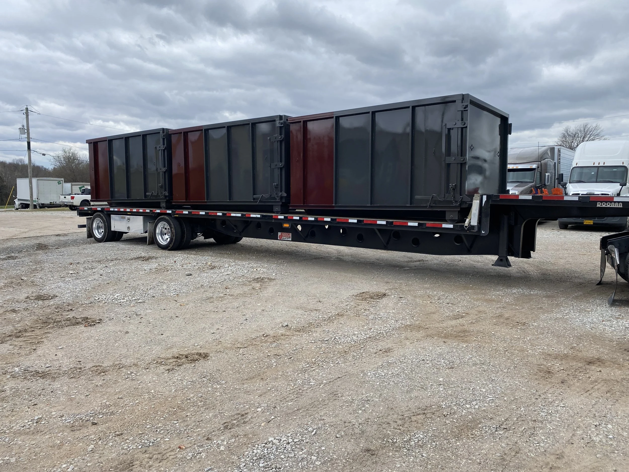 Hook Lift RollOff Dumpsters — Ozark Dumpster Manufacturing