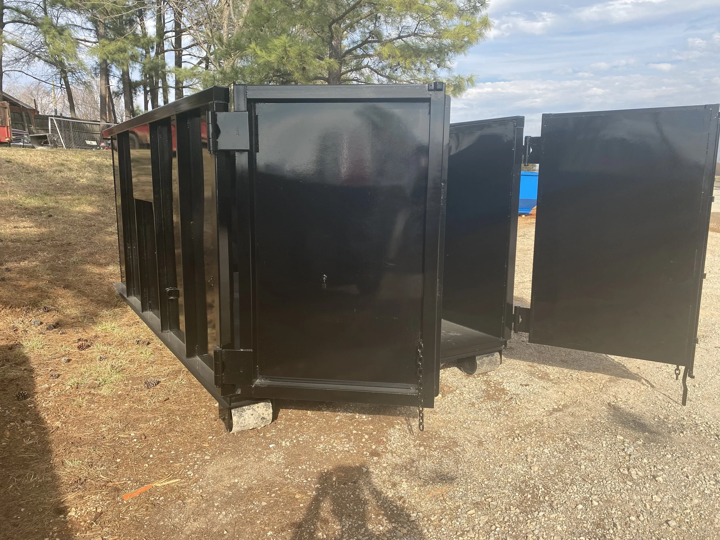 Hook Lift RollOff Dumpsters — Ozark Dumpster Manufacturing
