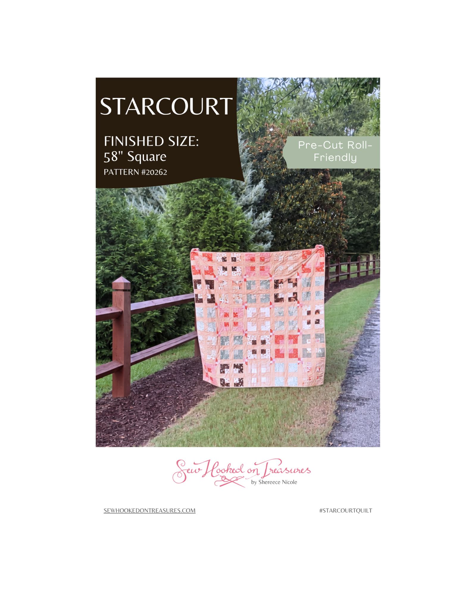 Starcourt Quilt Pattern by Sew Hooked on Treasures