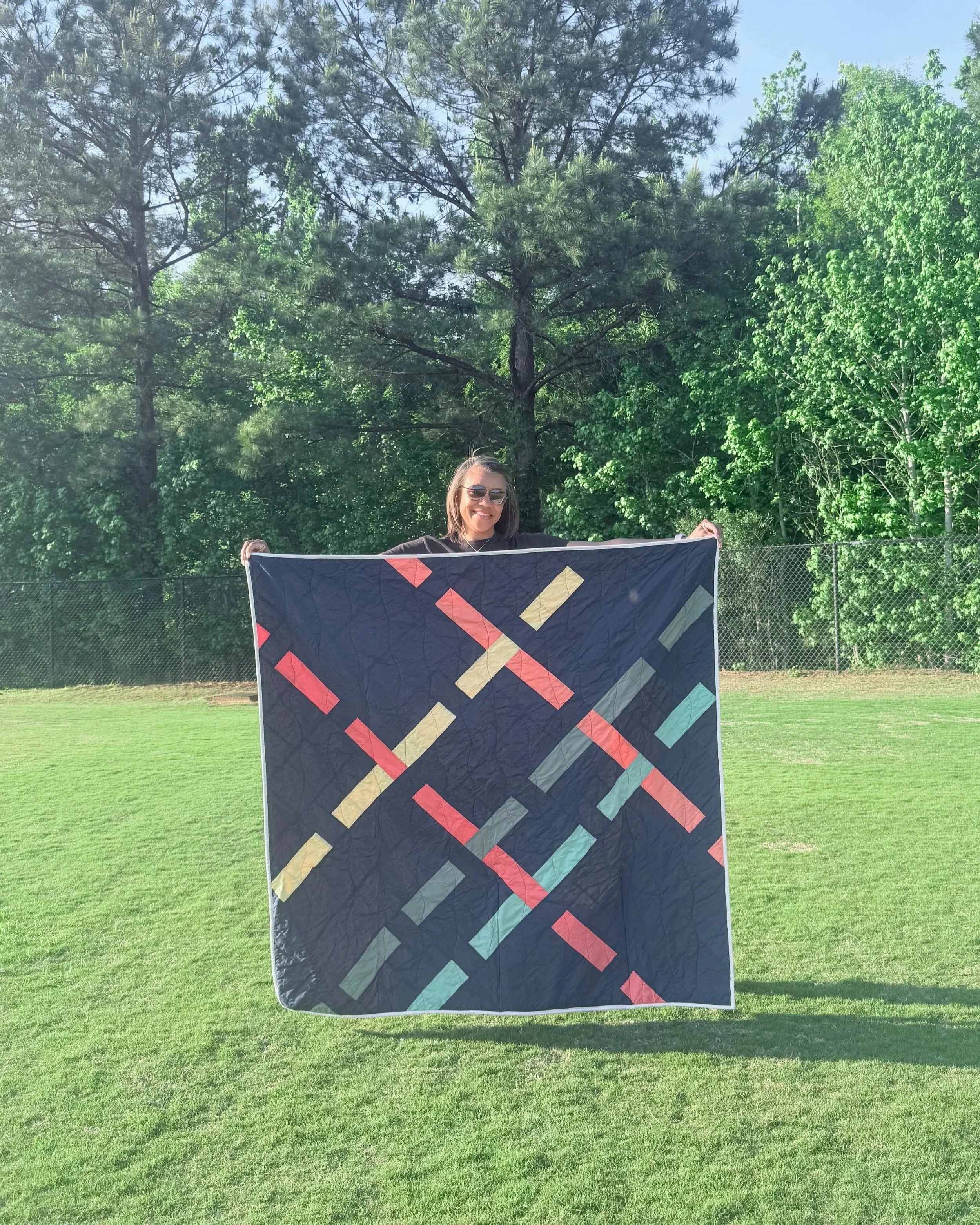 Ins and Outs Quilt by Sew Hooked on Treasures