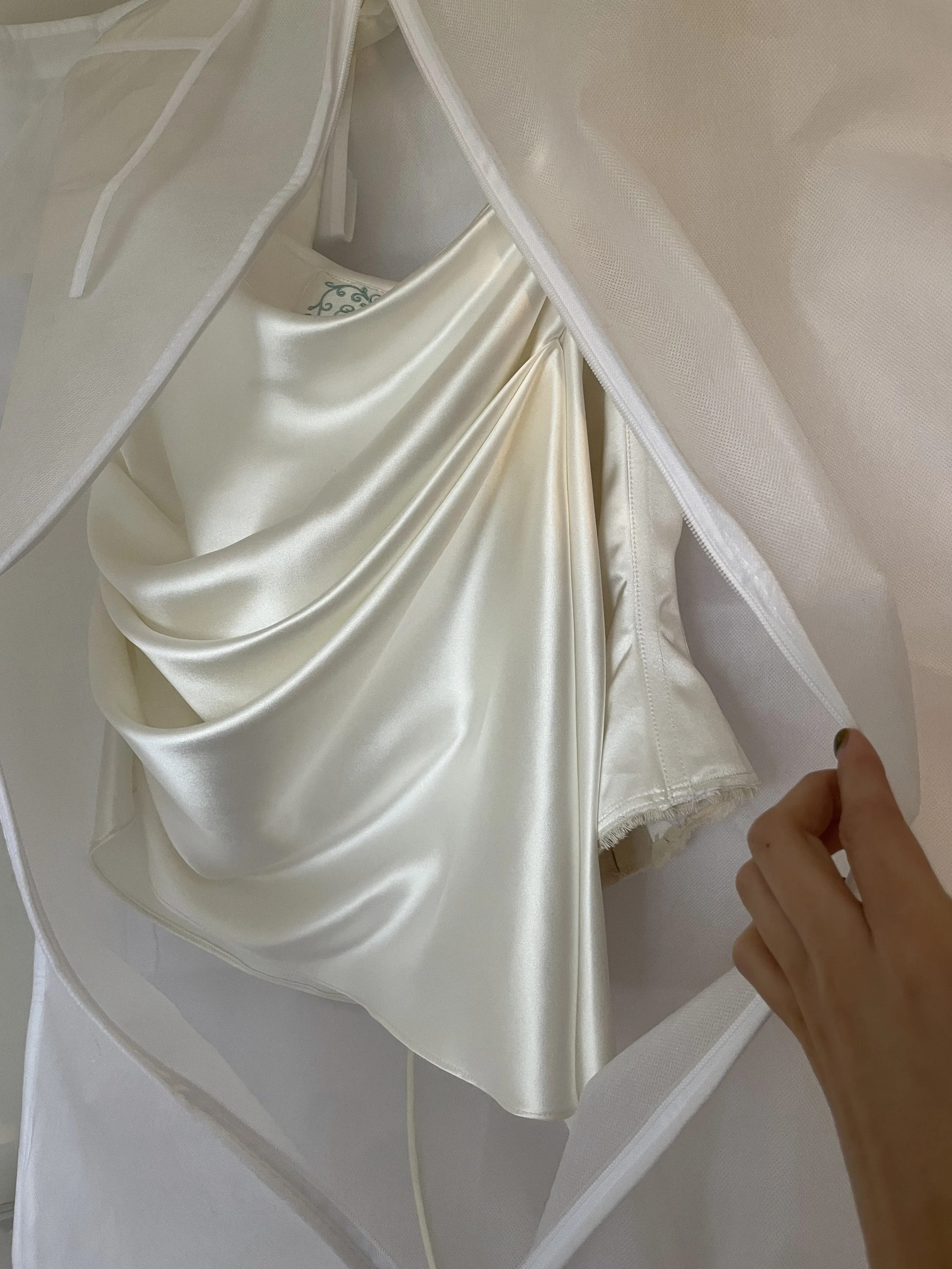 The sofie Bridal Mini Skirt