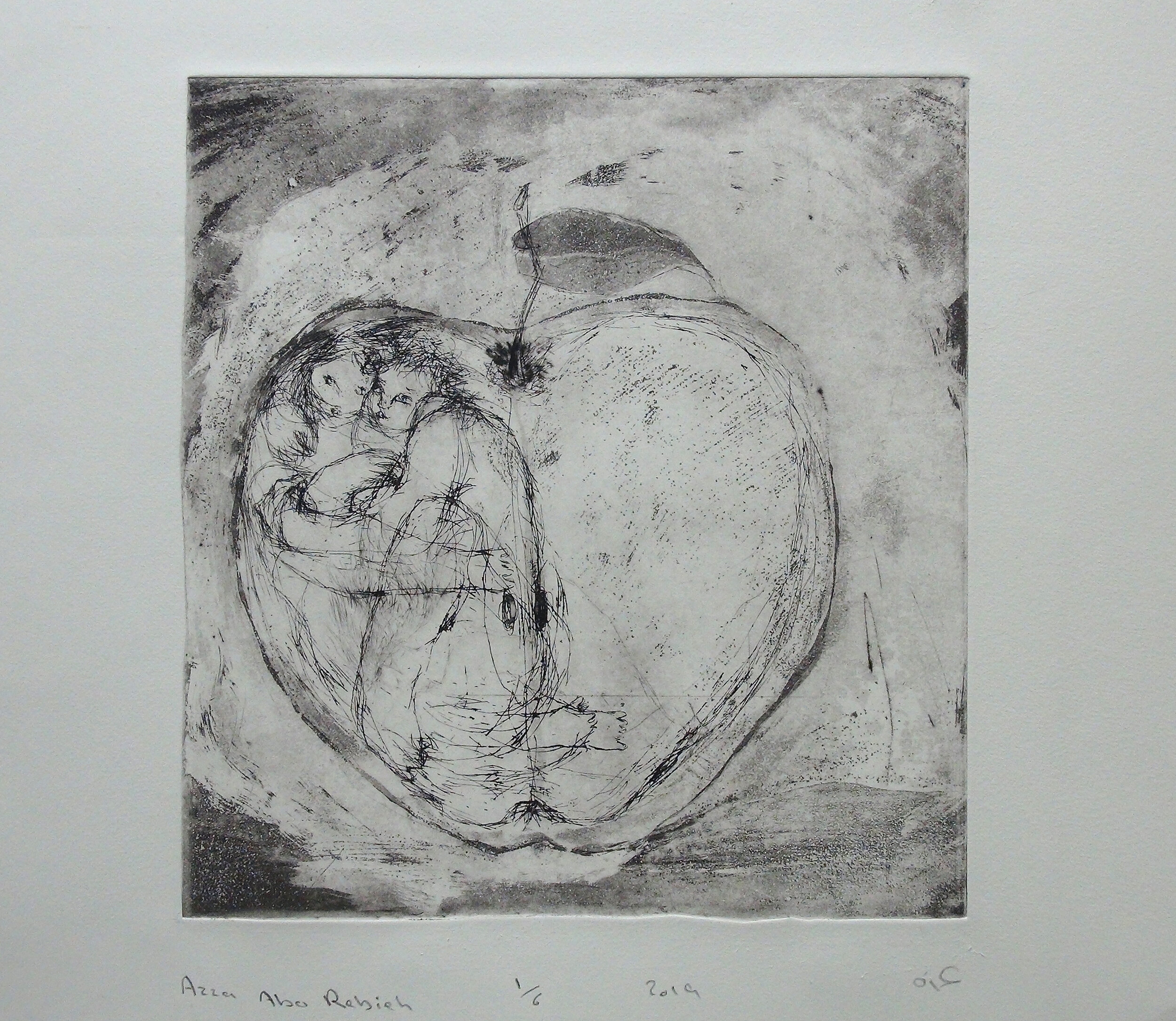 27 x 29 cm “plate size”
Etching and aquatint printed on Hahnemuhle paper 2019
