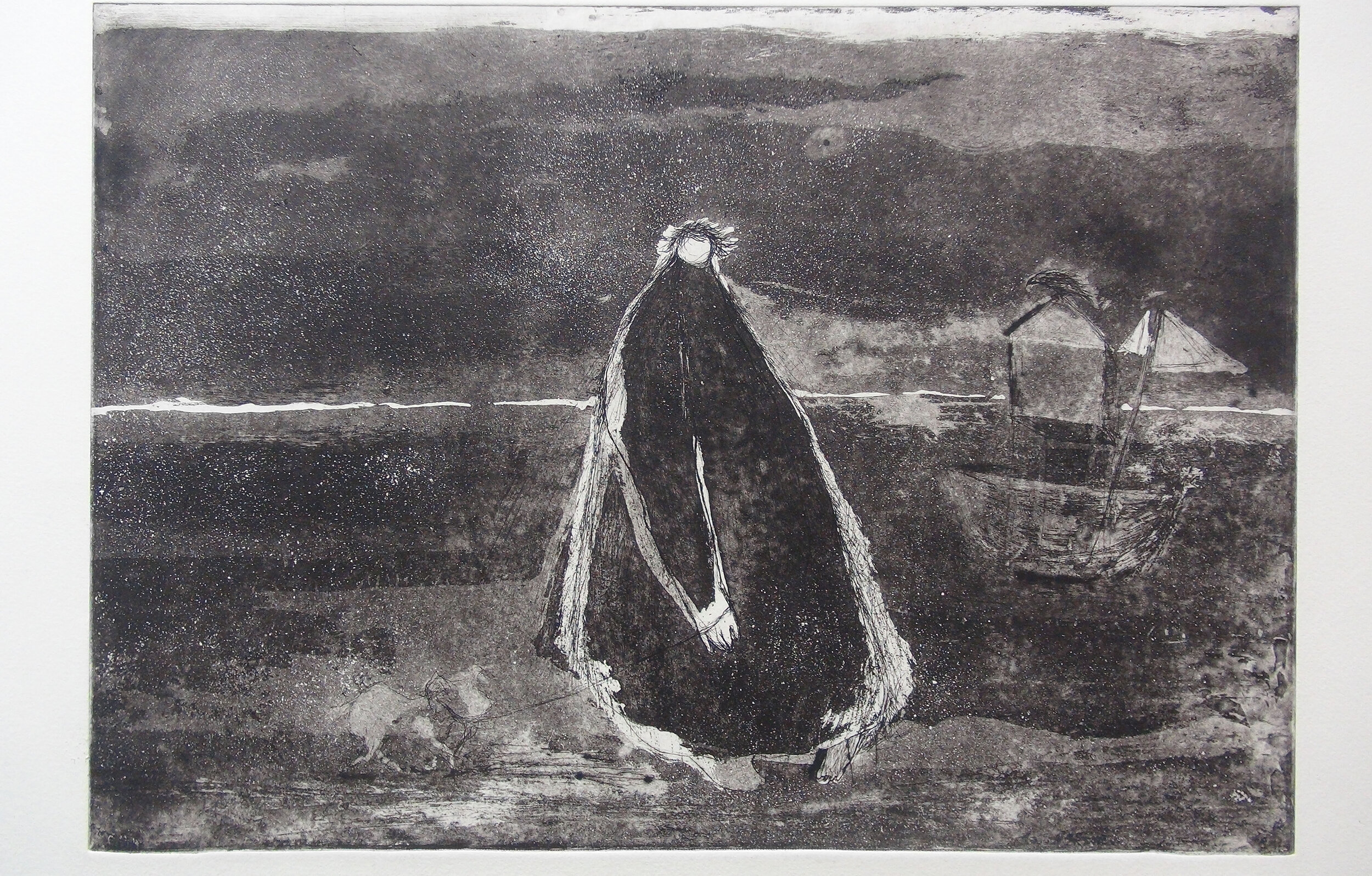 40 x 27 cm “plate size”
Etching and aquatint printed on Hahnemuhle paper 2019