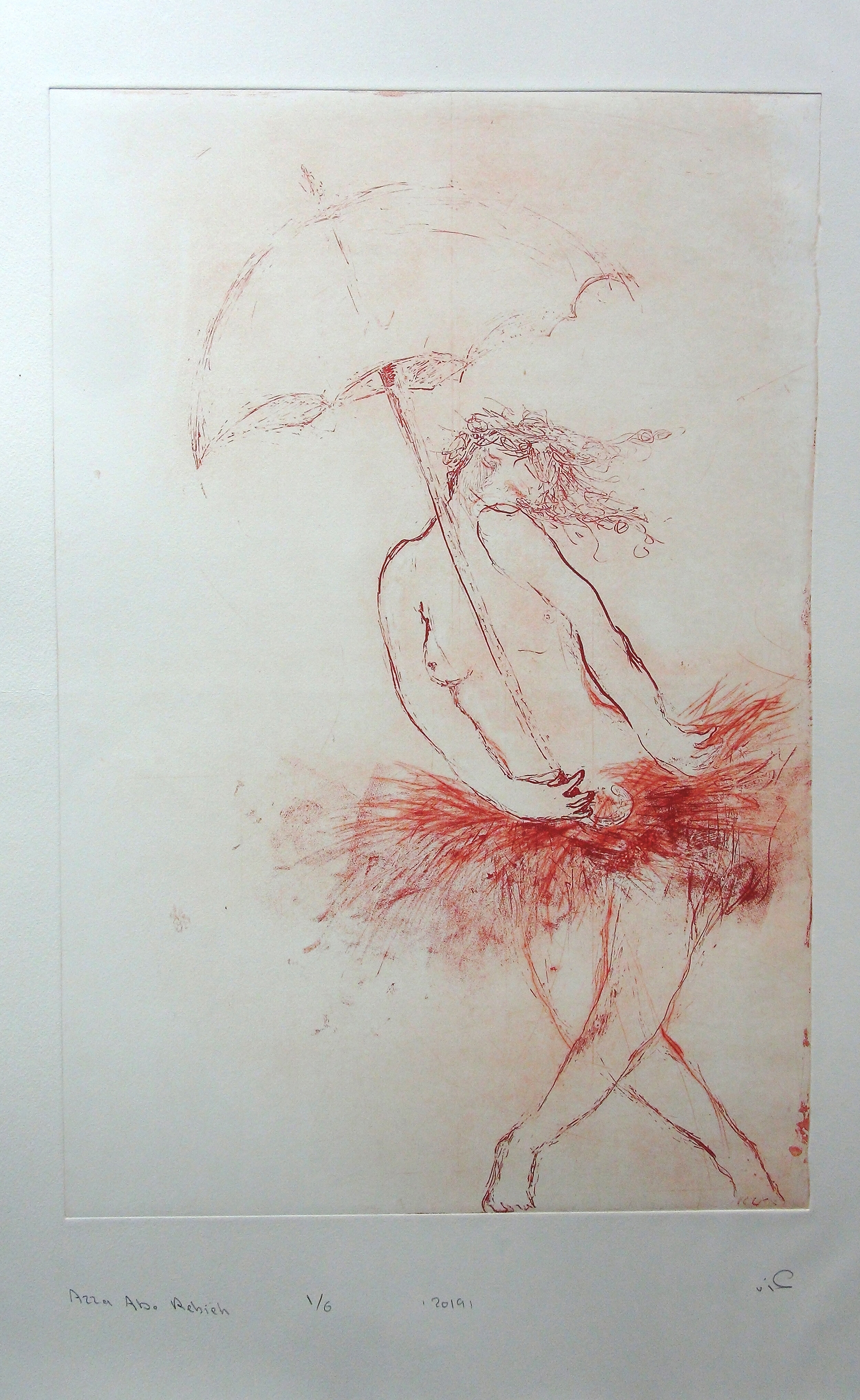 Soft ground and Etching printed on Hahnemuhle paper /2019
54 x 36 cm