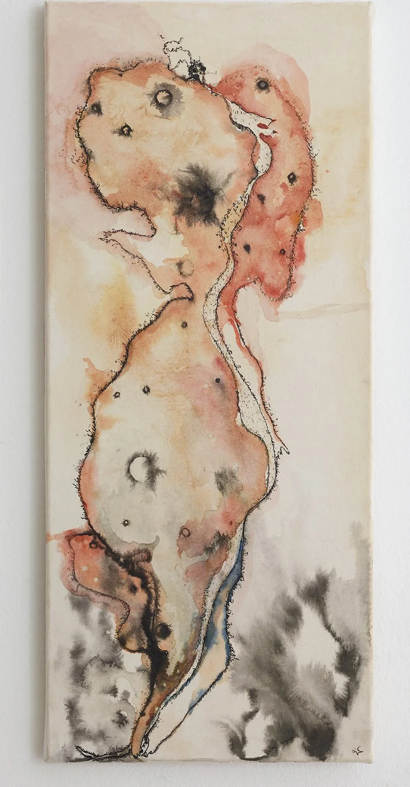 Inks and watercolor on Washi paper