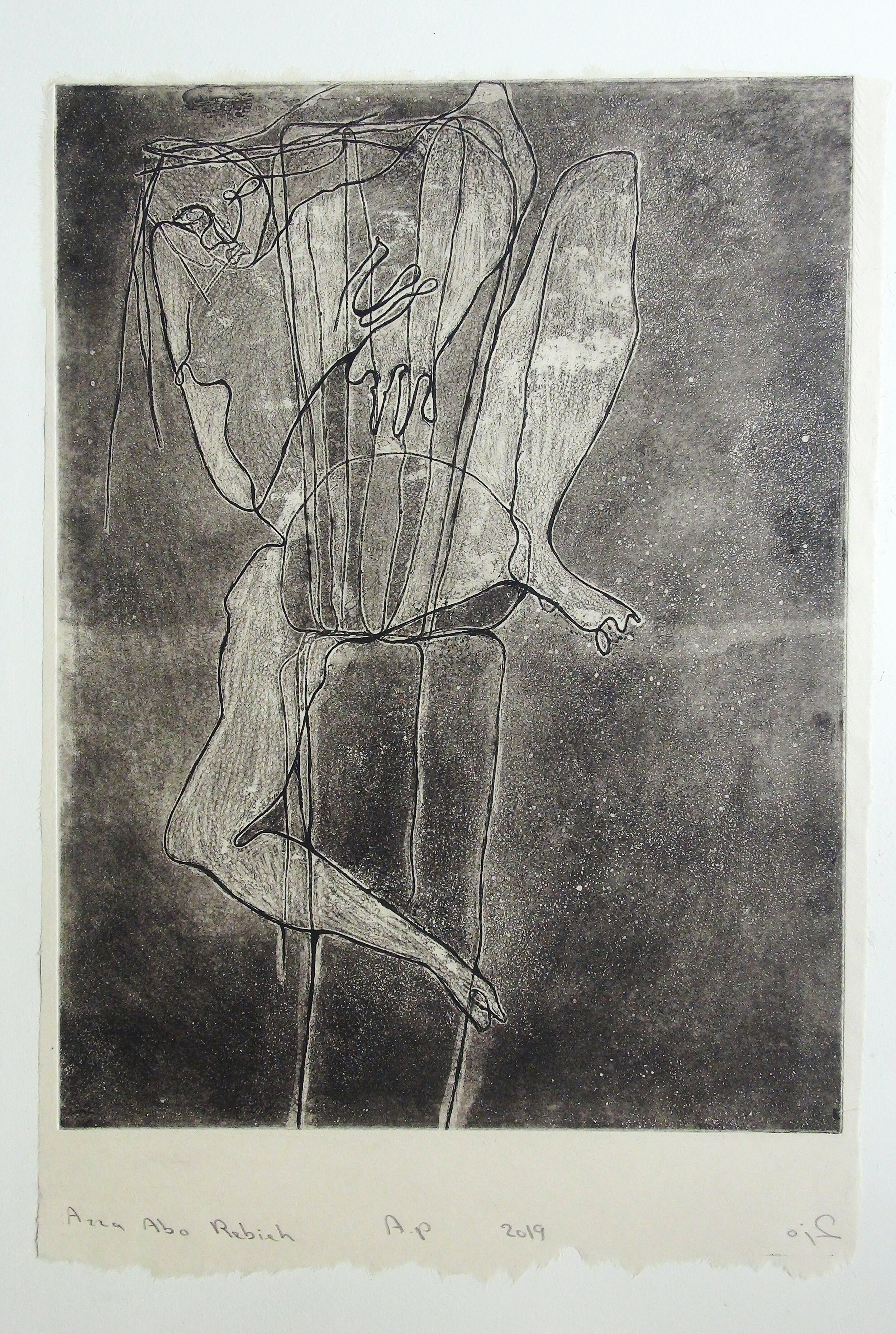 25 x 33 cm “plate size”
Etching and aquatint printed on Hahnemuhle paper 2019