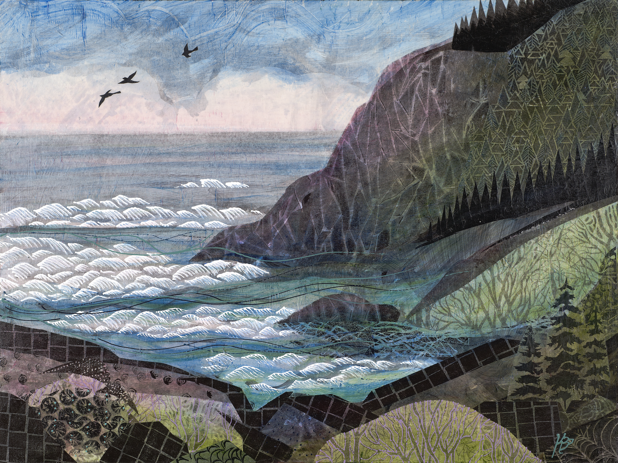 Waves Take Turn 18x24.png
