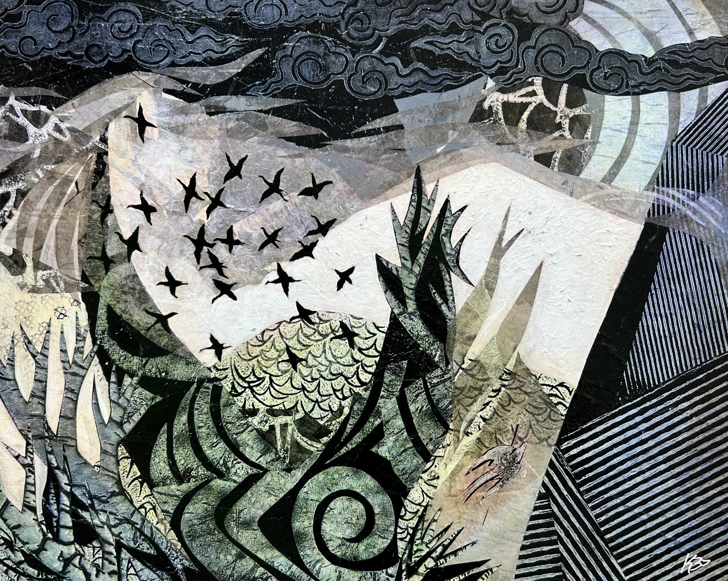 Flock Over the Forest 16x20.jpg