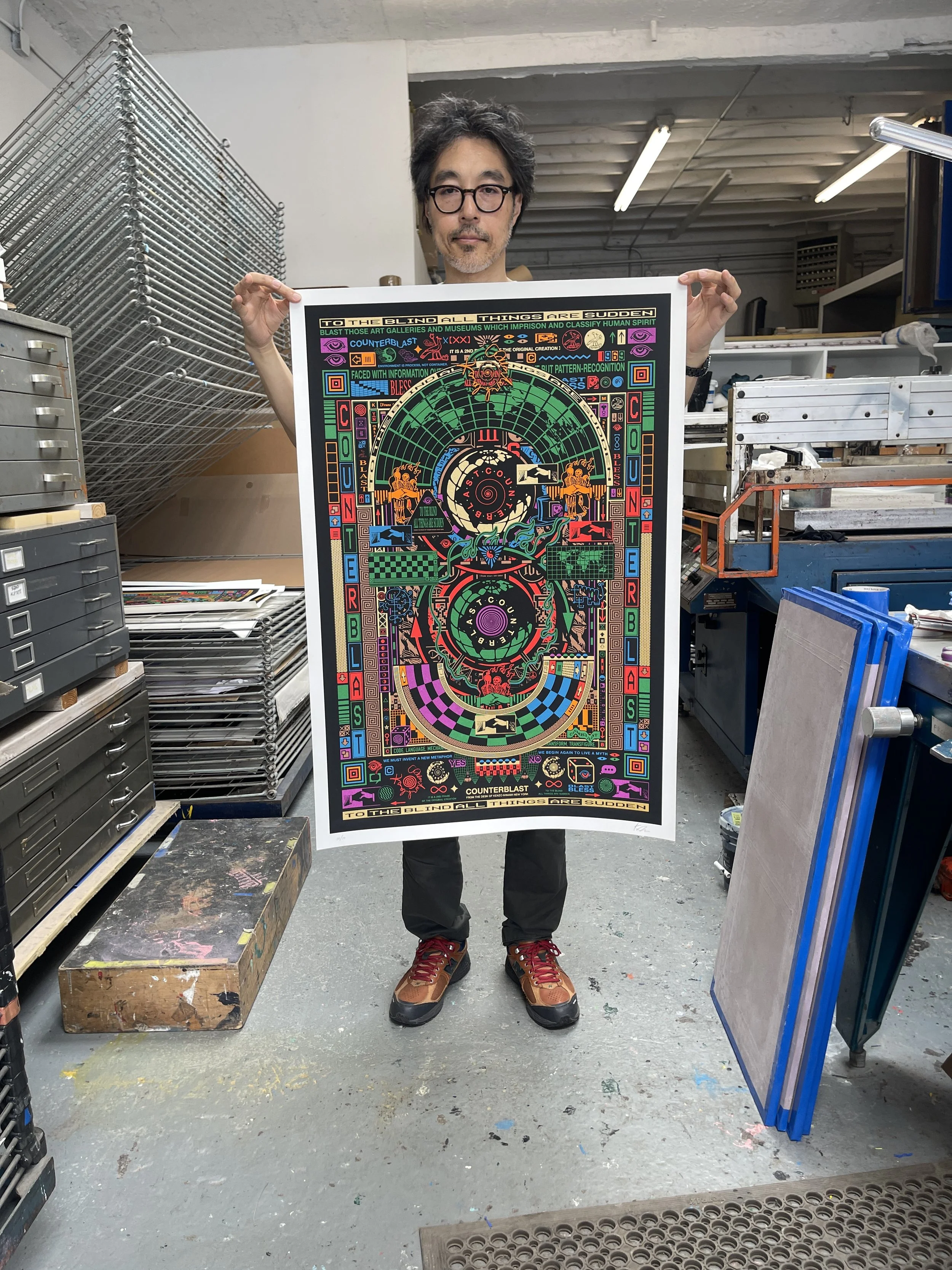 COUNTERBLAST (ART NOUVEAU)” Kenzo Minami — Kingsland Editions