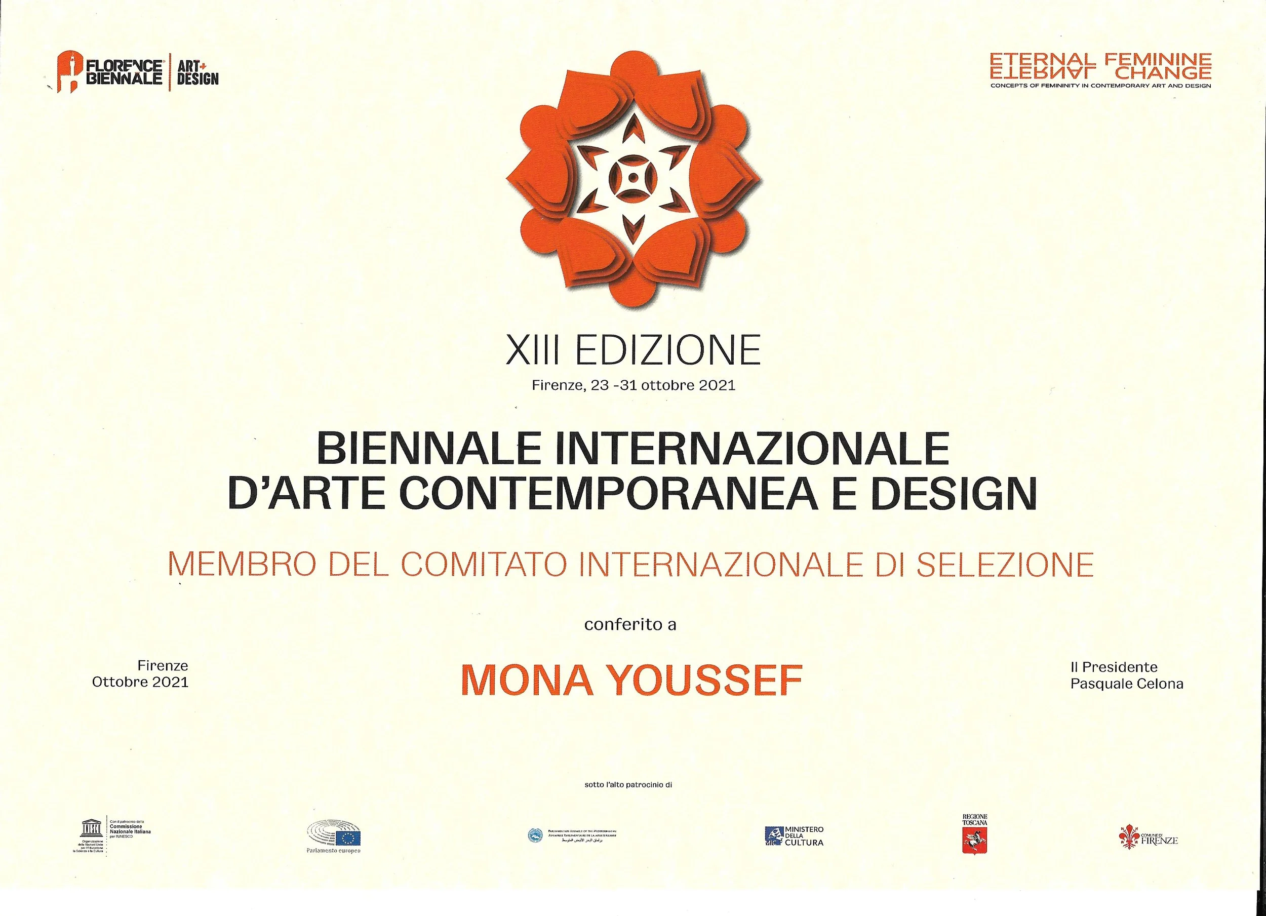 Mona Youssef-Florence Biennale 2021