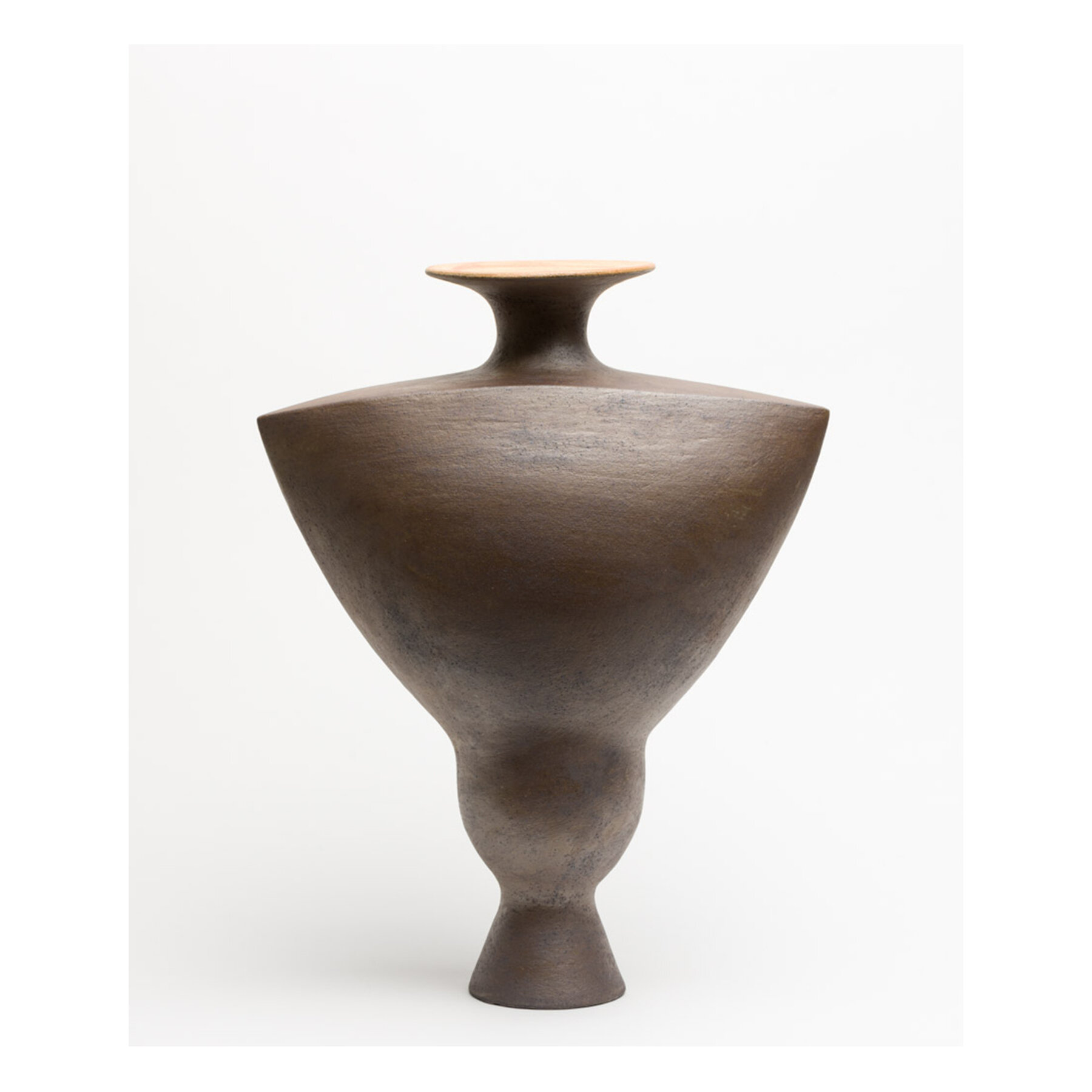 &quot;A pot is made alive by the potter&rsquo;s understanding of the life of abstract form.&rdquo;

A quote from Wayne taken from &lsquo;Year of honours for a master potter&rsquo; by Eve Johnson, The Vancouver Sun, November 9, 1983.

Vase with wide s