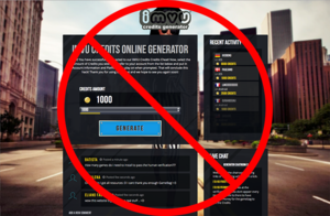 Os geradores de créditos gratuitos podem fazer com que seja banido do IMVU.