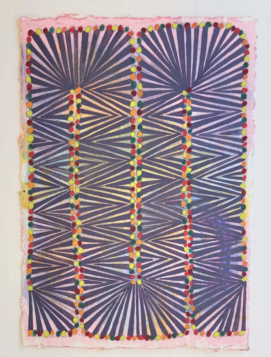Salento 12 , 2018, 11" x 7 3/4", gouache and egg tempera on paper, $1,400