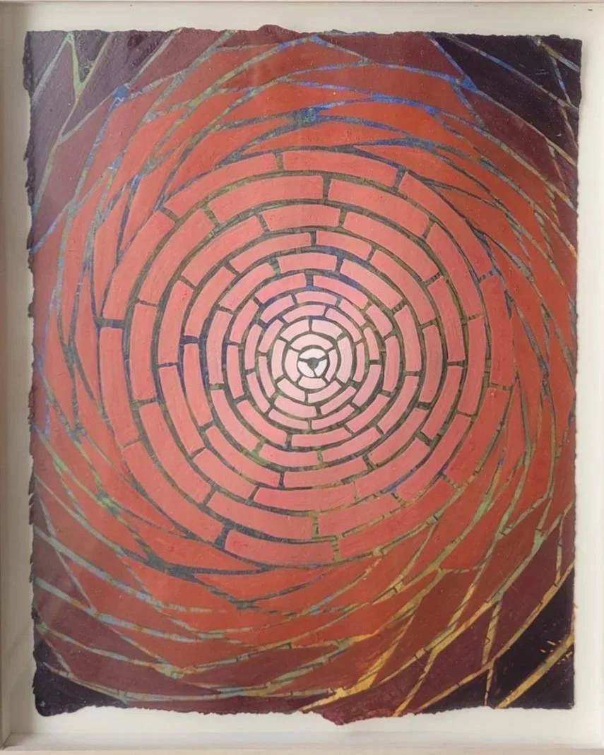 NG 1 , 2013, 10 1/2" x 8 3/8" (unframed size), egg tempera on paper, $1,500