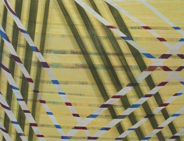 Gone to Look for America , 2008, 20" x 26", oil on wood panel, $5,000