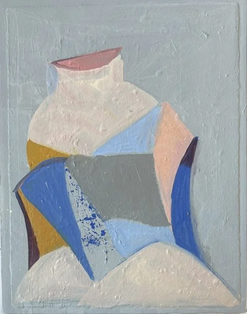  Heaps , 2026, 11”x14”, oil on paper on canvas
