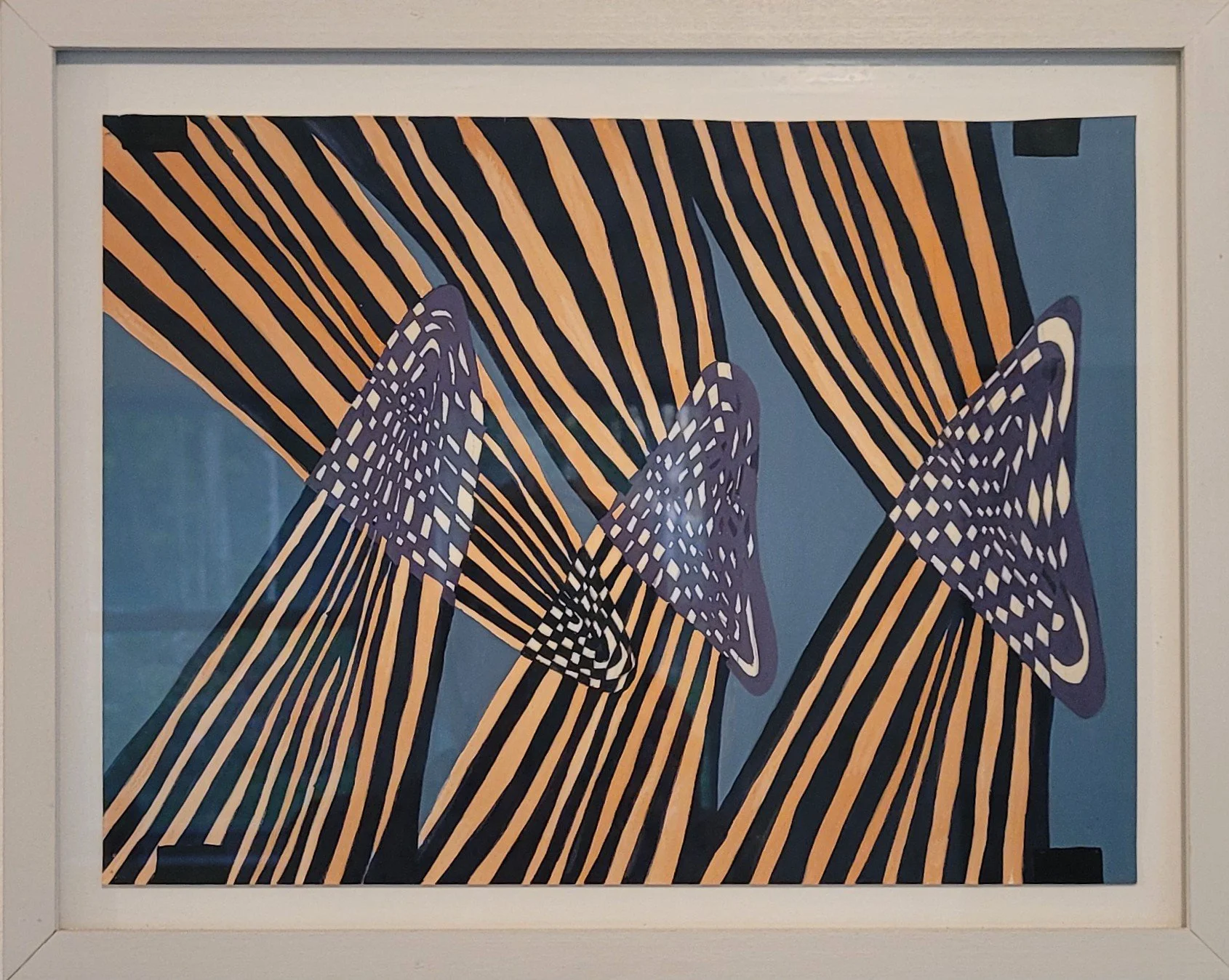  Pasha 8 , 2009, framed, Gouache and egg tempera on paper