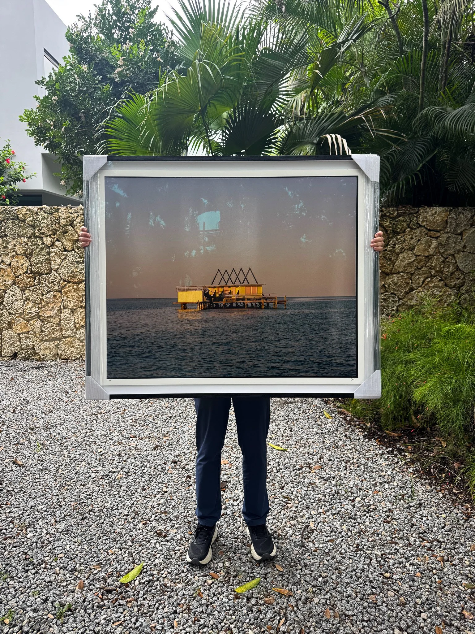 STILTSVILLE III. 46” x 39”. 4/7