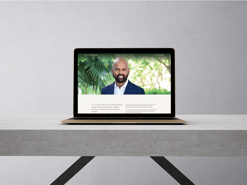 Dev Ramnarine case study by Pathfinder Megan Koval