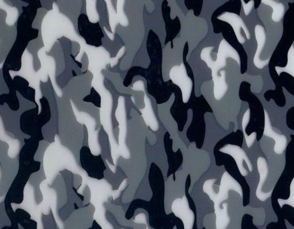 Camo hydrographic film hydro dipped 50cm rolled or folded. 