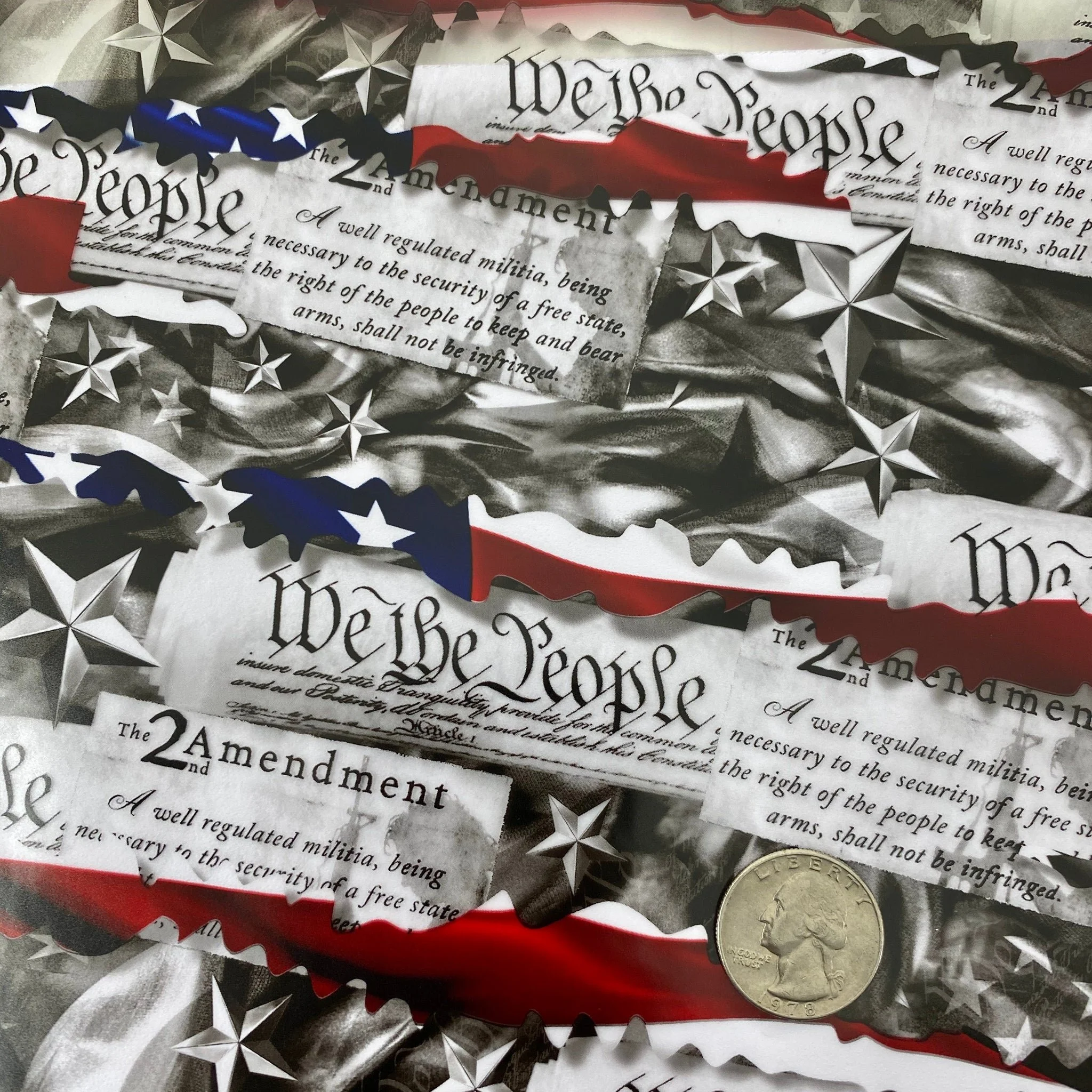 We the People     (STOCKED PATTERN)  