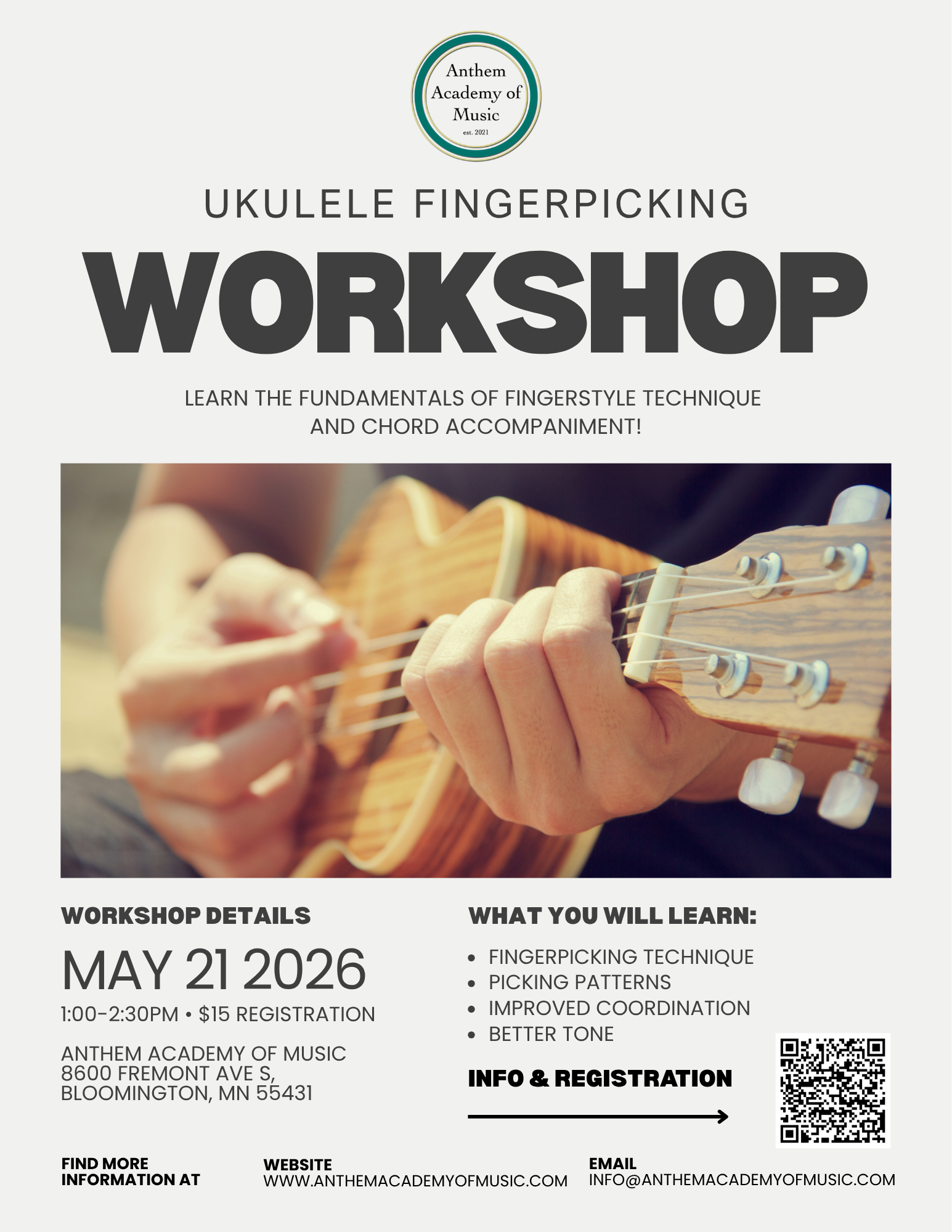 Ukulele Fingerpicking Workshop
