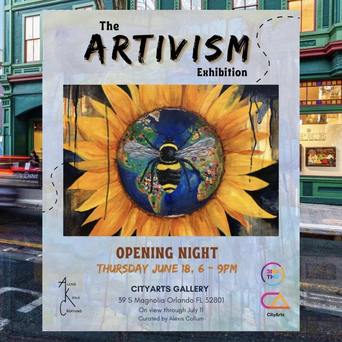 Artivism Exhibition at CityArts Orlando