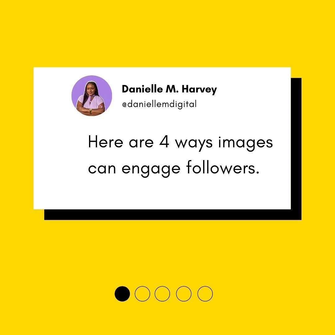 With Tik Tok on the rise, images can seem so 2012 compared to video. 

BUT, there are still many ways that a photo can bring value to your audience.

If you're running low on video content at the moment, think about how you can use photos in these wa