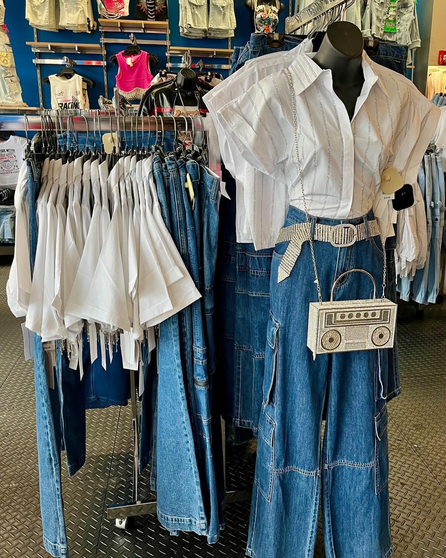 Denim glam ✨💙 #madragstores